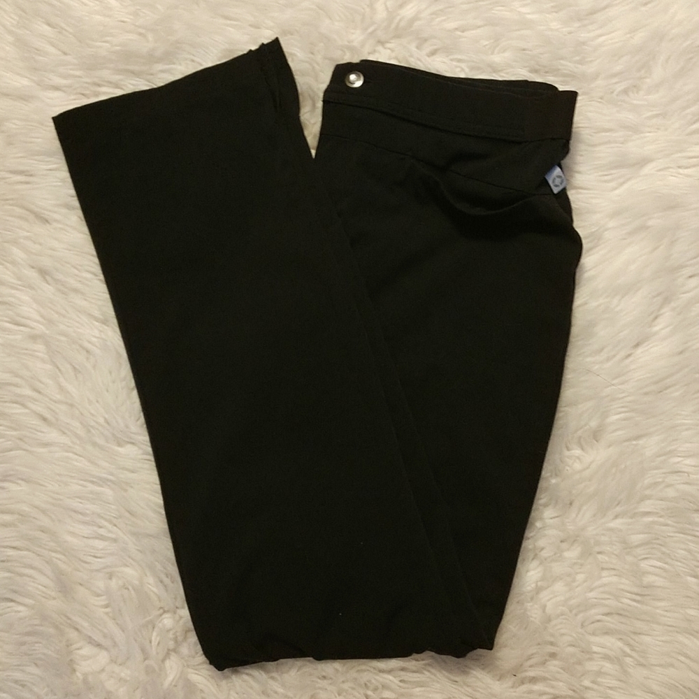 Black scrub pants